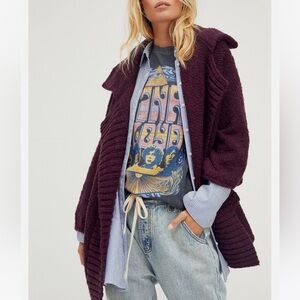 Free People Cloud Control Cardi